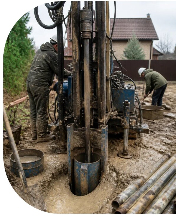 Углубление скважины на воду в Керчи от 3064 р. | АПаруса-Крч